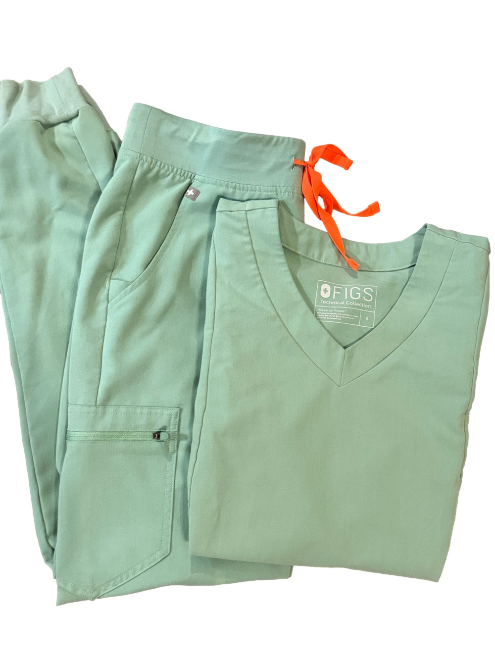 FIGS SET! Women’s Jade discontinued S scrub top style w/ ST Zamora pants EUC